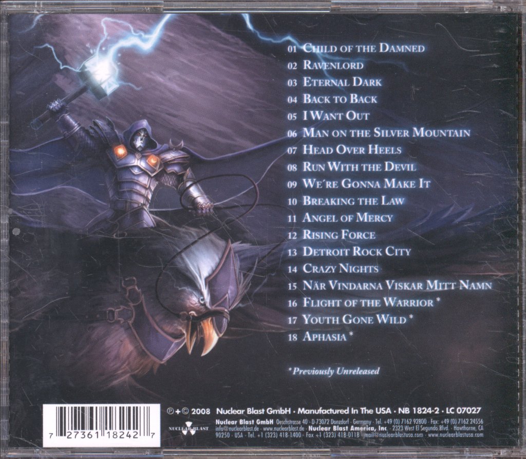 Hammerfall - Masterpieces - Cd
