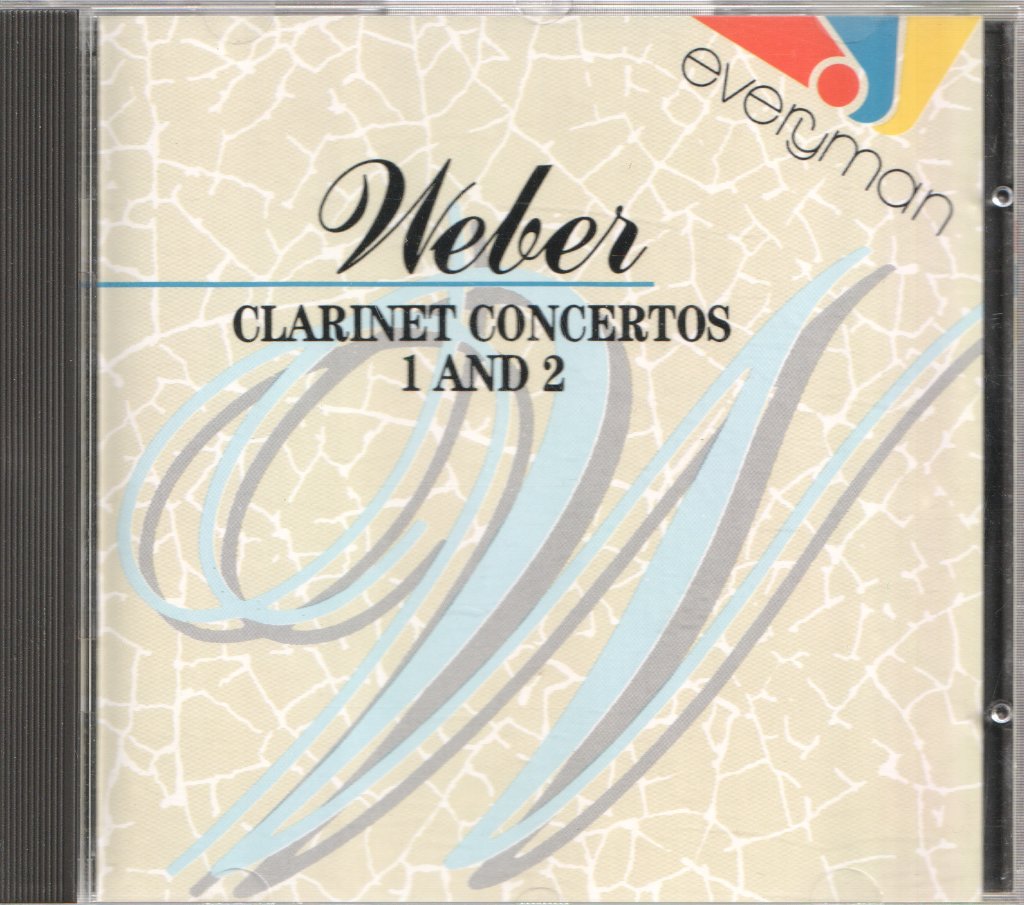 Radio Luxembourg Orchestra - Weber Clarinet Concertos 1 And 2 - Cd