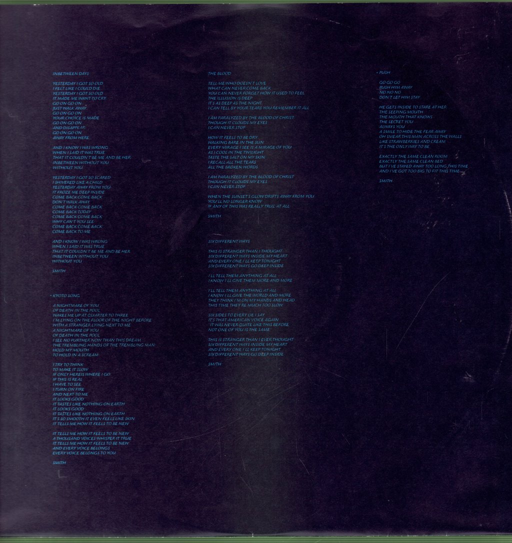 Cure - Head On The Door - Lp