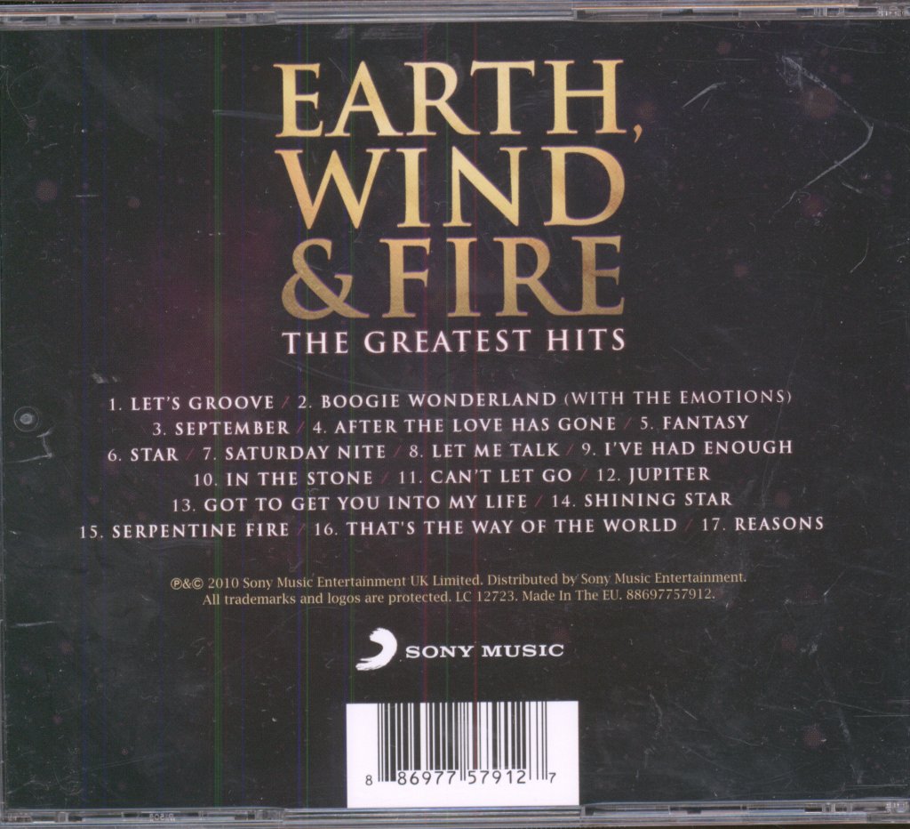 Earth, Wind & Fire - Greatest Hits - Cd