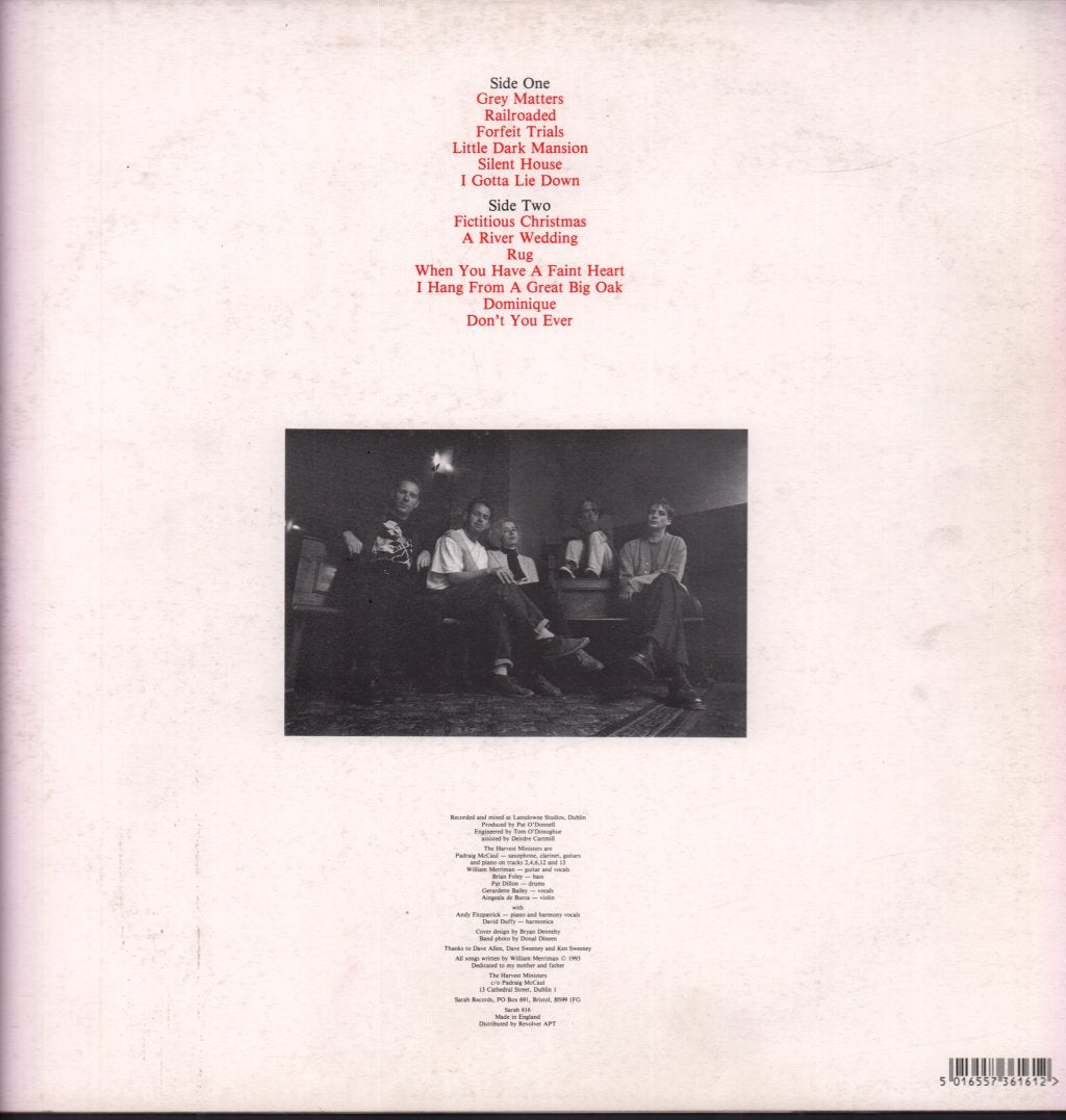 Harvest Ministers - Little Dark Mansion - Lp
