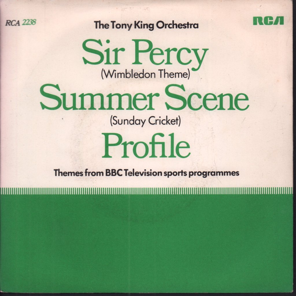 Tony King Orchestra - Sir Percy - 7 Inch