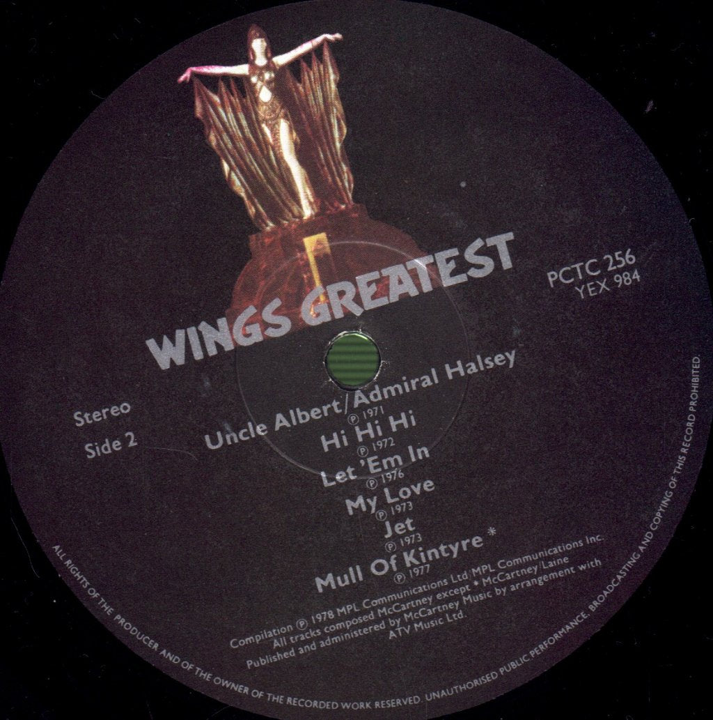 Wings - Greatest - Lp