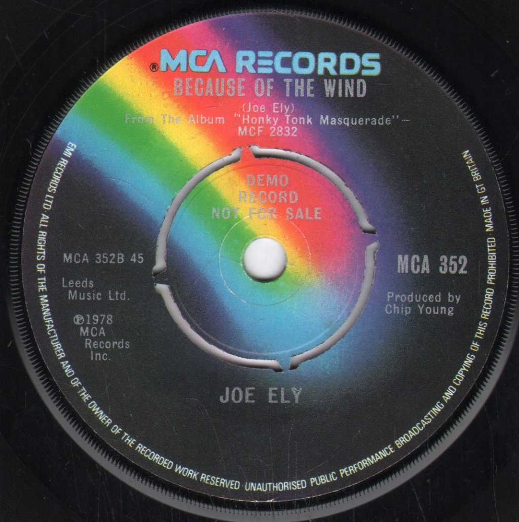 Joe Ely - Fingernails - 7 Inch