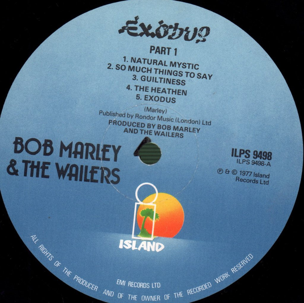 Bob Marley & The Wailers - Exodus - Lp