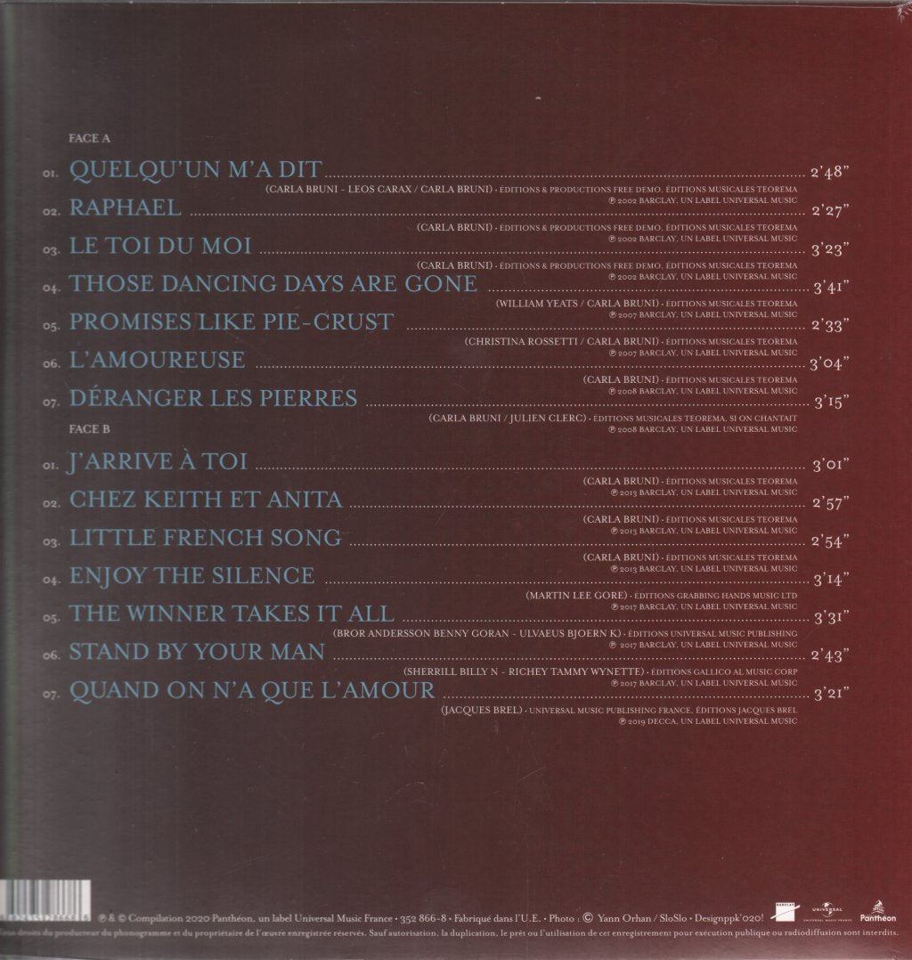 Carla Bruni - Best Of - Lp