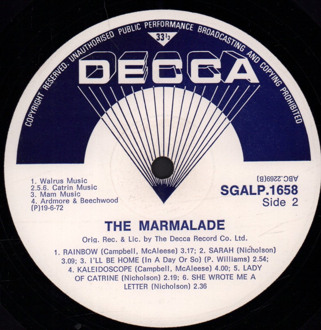 Marmalade - radancer - Lp