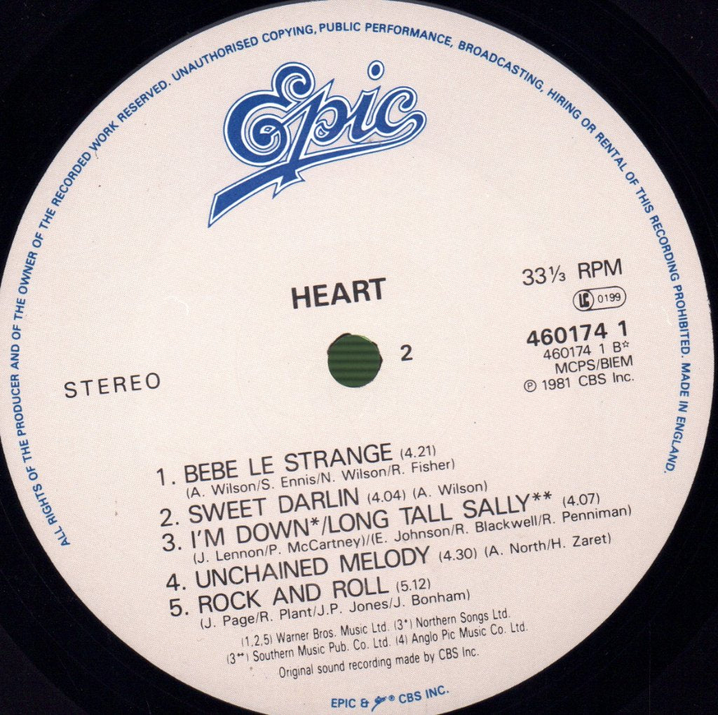 Heart - Heart - Lp