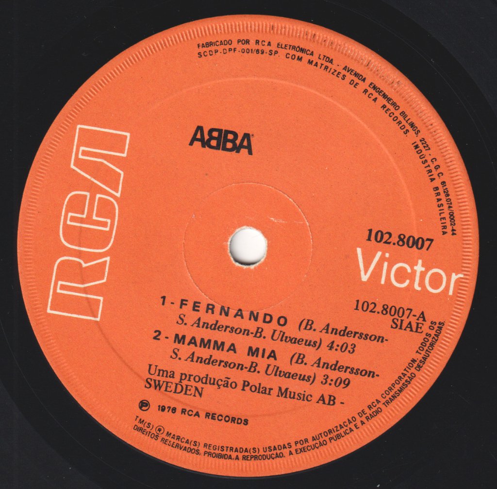 ABBA - Fernando - 7 Inch