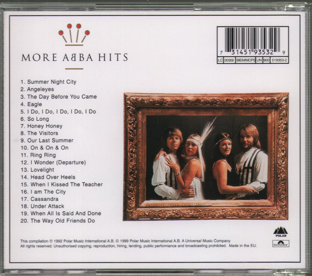 ABBA - More ABBA Gold (More ABBA Hits) - Cd