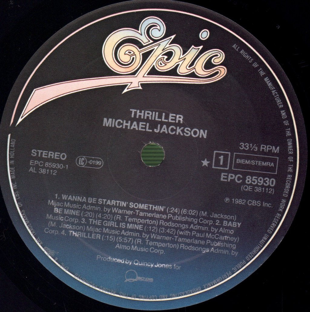Michael Jackson - Thriller - Lp