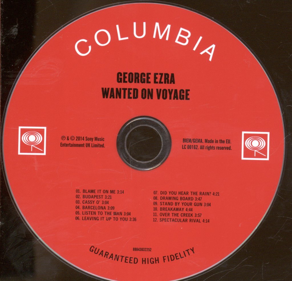 George Ezra - Wanted On Voyage - Cd
