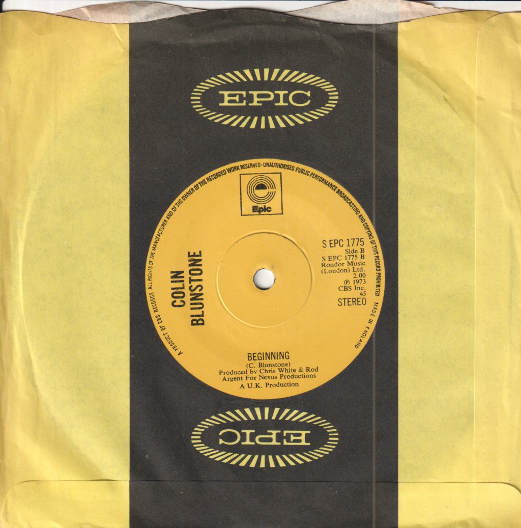 Colin Blunstone - Wonderful - 7 Inch