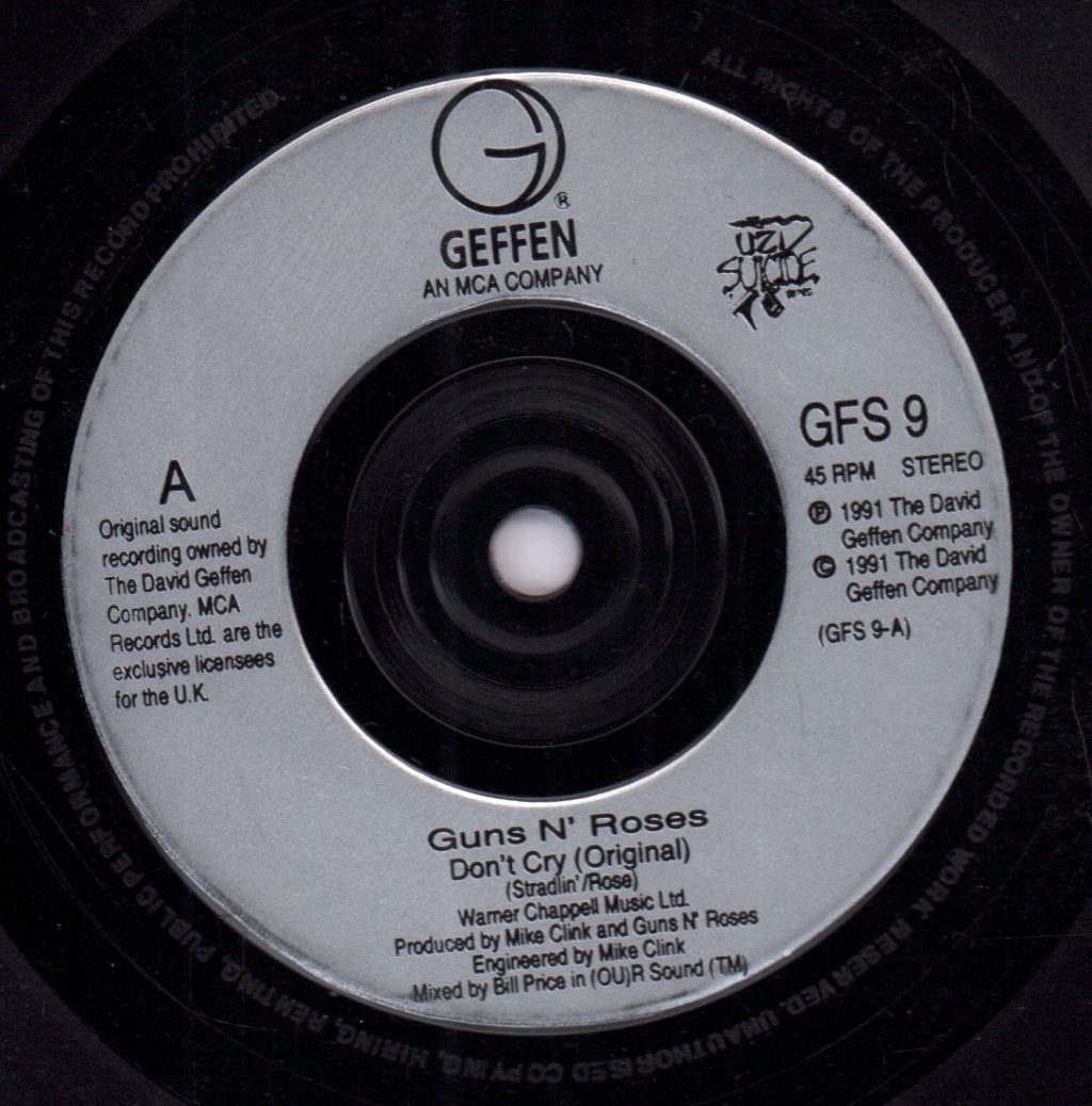 Guns N Roses - Don't Cry - 7 Inch