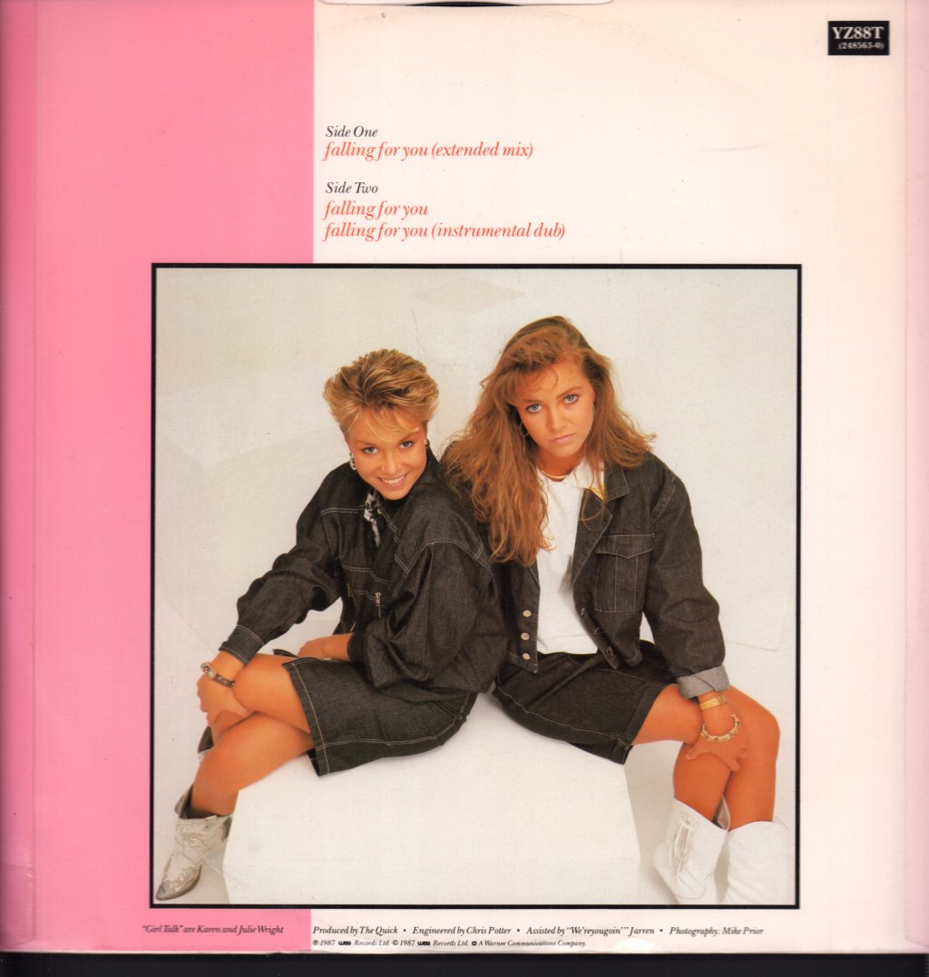 Girl Talk - Falling For You - 12 Inch