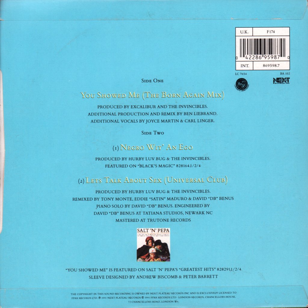 Salt N Pepa - You Showed Me - 7 Inch
