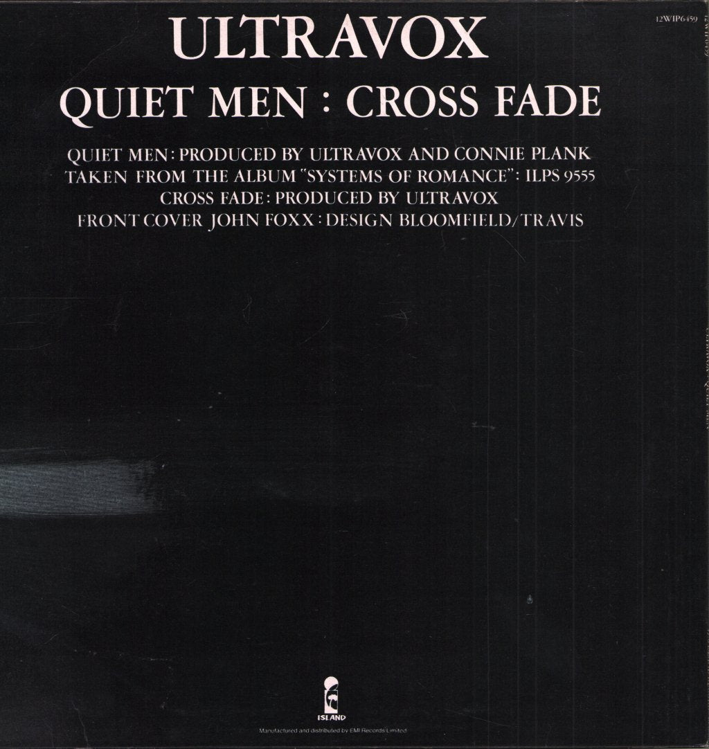 Ultravox - Quiet Men - 12 Inch