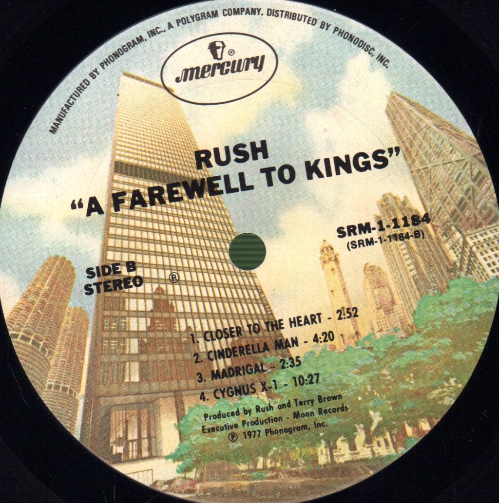 Rush - A Farewell To Kings - Lp