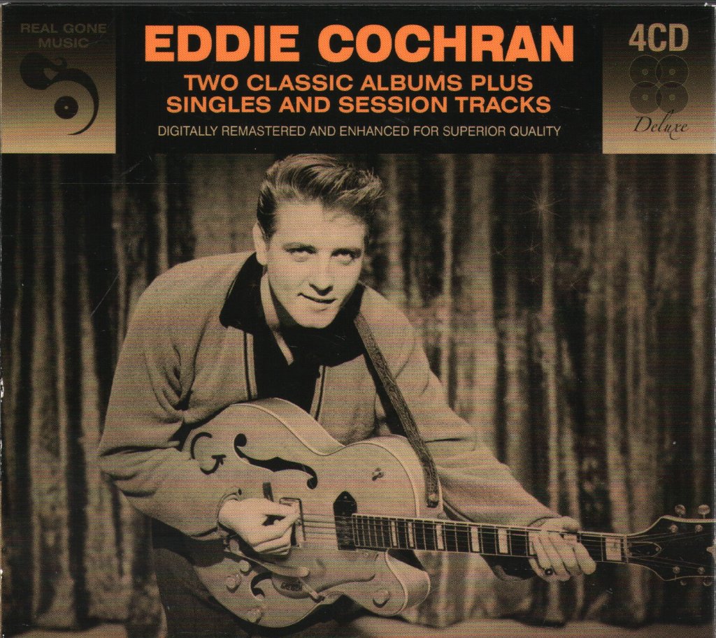 Eddie Cochran - 2 Classic Albums Plus Singles And Session Tracks - Cd Set