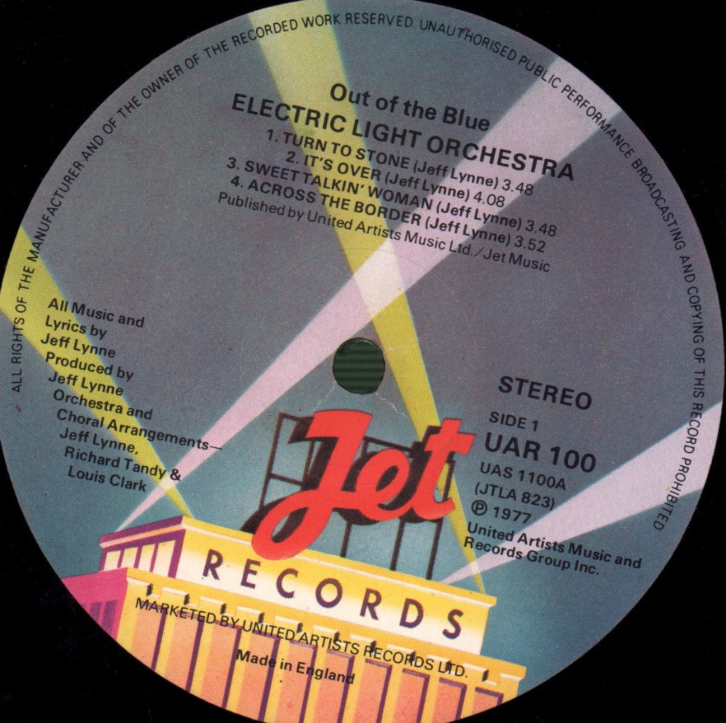 Electric Light Orchestra - Out Of The Blue - Double Lp