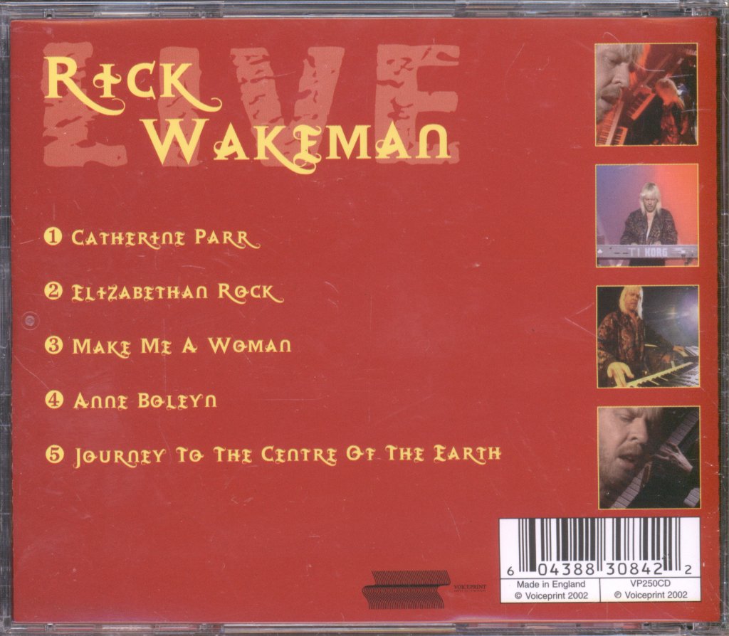 Rick Wakeman - Live - Cd