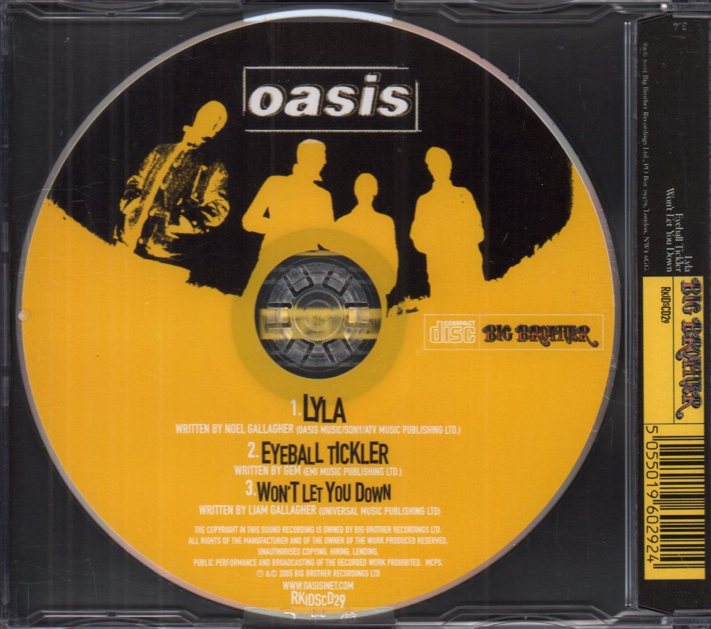 Oasis - Lyla - Cd