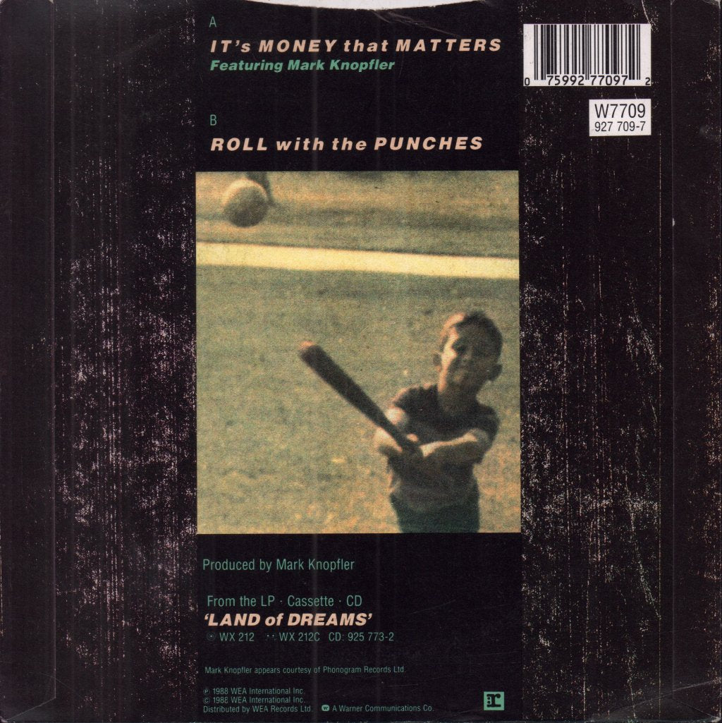 Randy Newman Featuring Mark Knopfler - It's Money That Matters - 7 Inch