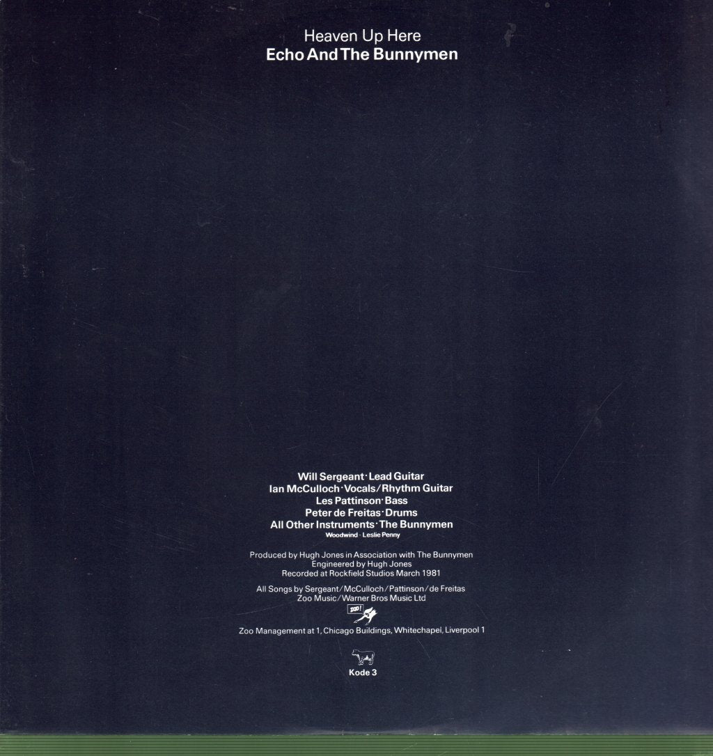 Echo And The Bunnymen - Heaven Up Here - Lp