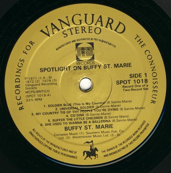 Buffy Sainte-Marie - Spotlight On - Double Lp
