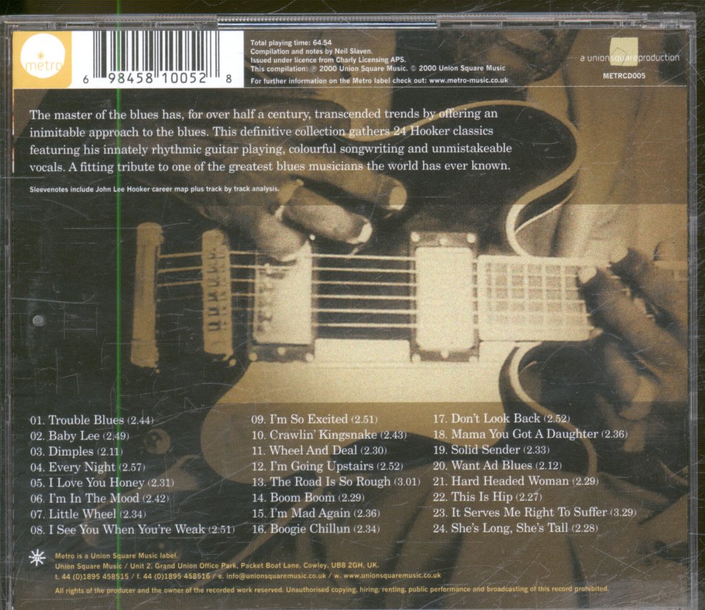 John Lee Hooker - Definitive Collection - Cd