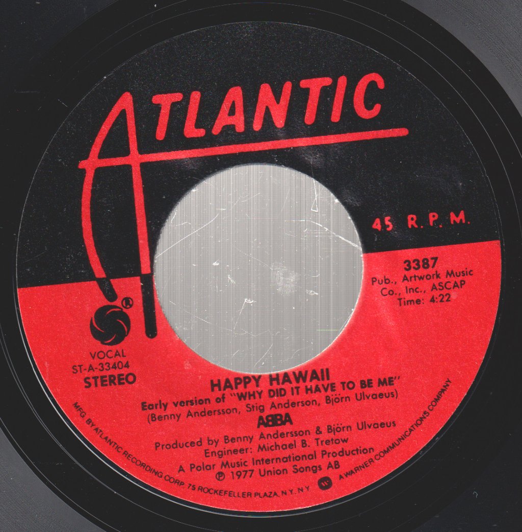 ABBA - Knowing Me, Knowing You - 7 Inch