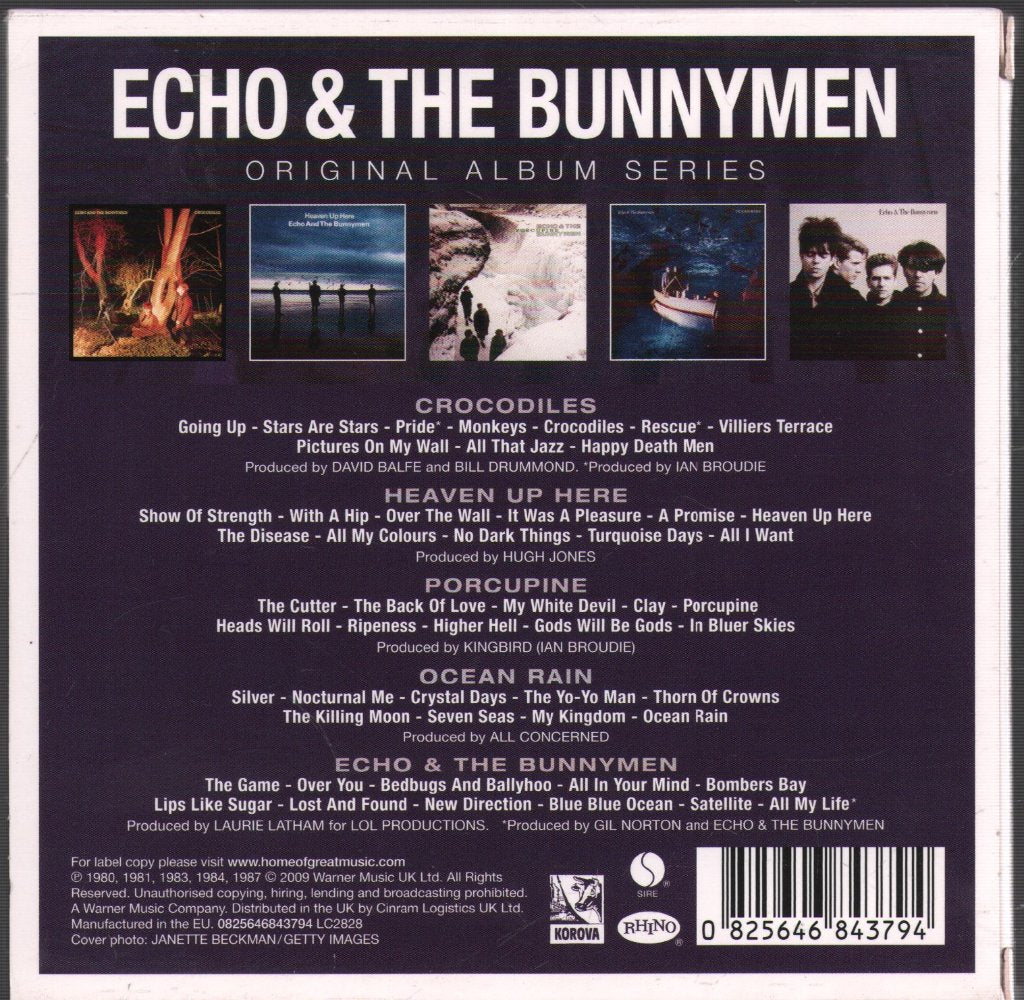 Echo & The Bunnymen - Original Album Series - Cd Set
