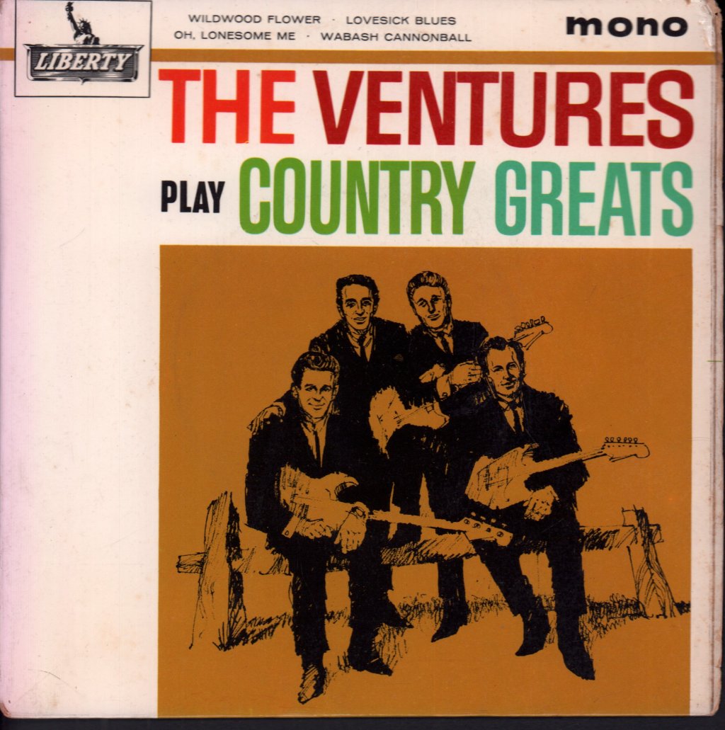 Ventures - Ventures Play Country Greats - 7 Inch
