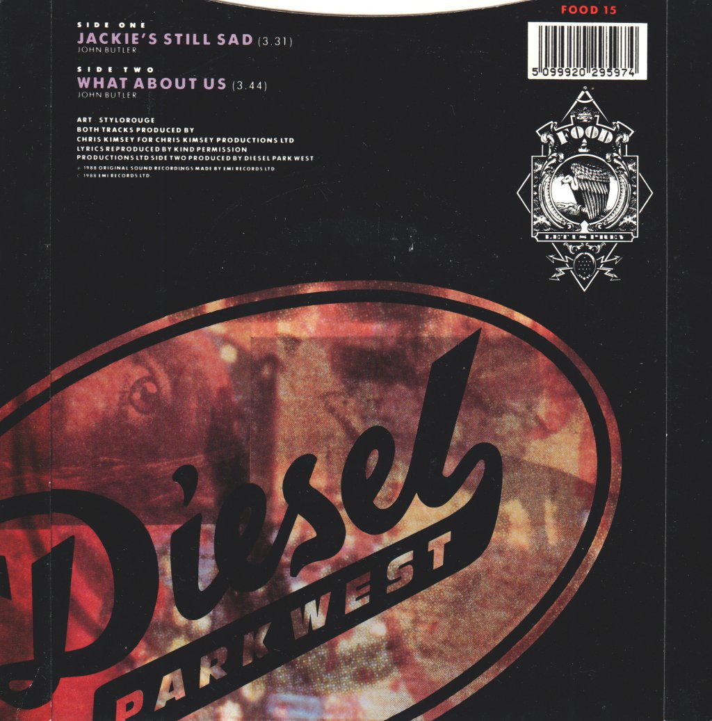 Diesel Park West - Jackie's Still Sad - 7 Inch