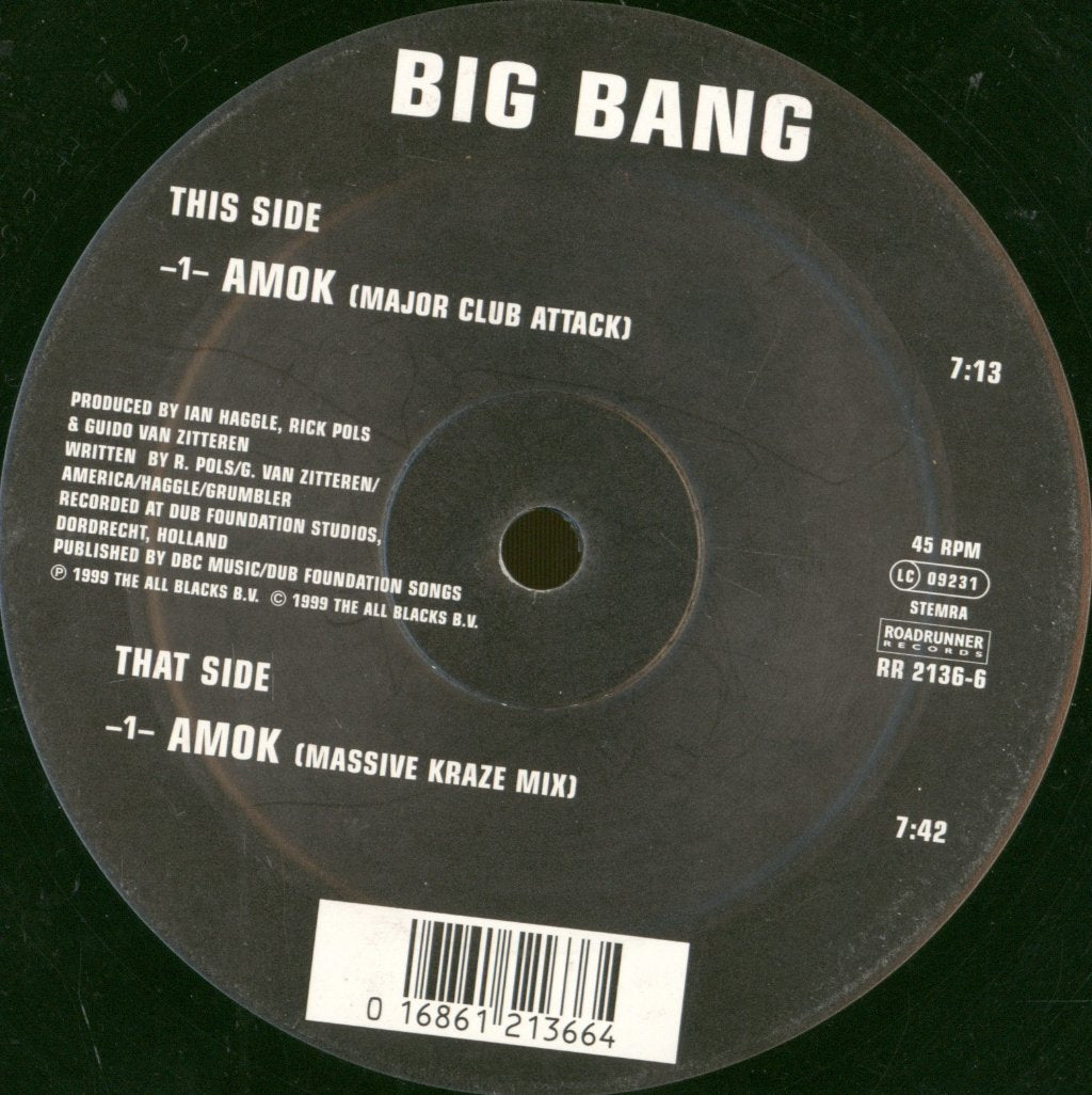 Big Bang - Amok - 12 Inch
