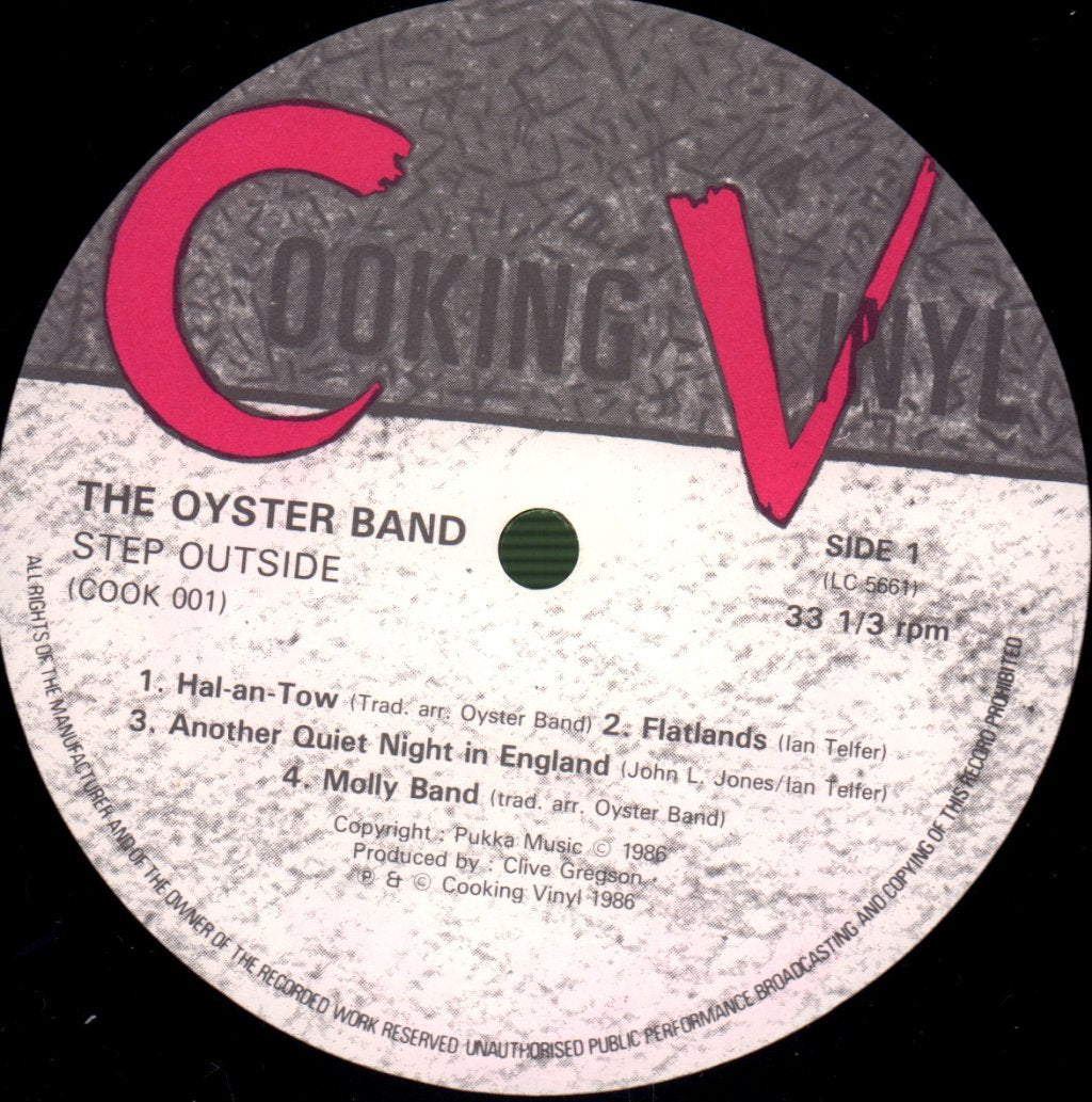 Oyster Band - Step Outside - Lp