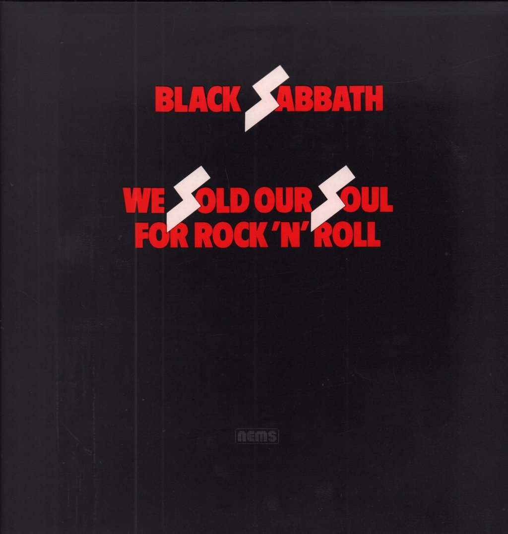 Black Sabbath - We Sold Our Soul For Rock N Roll - Double Lp
