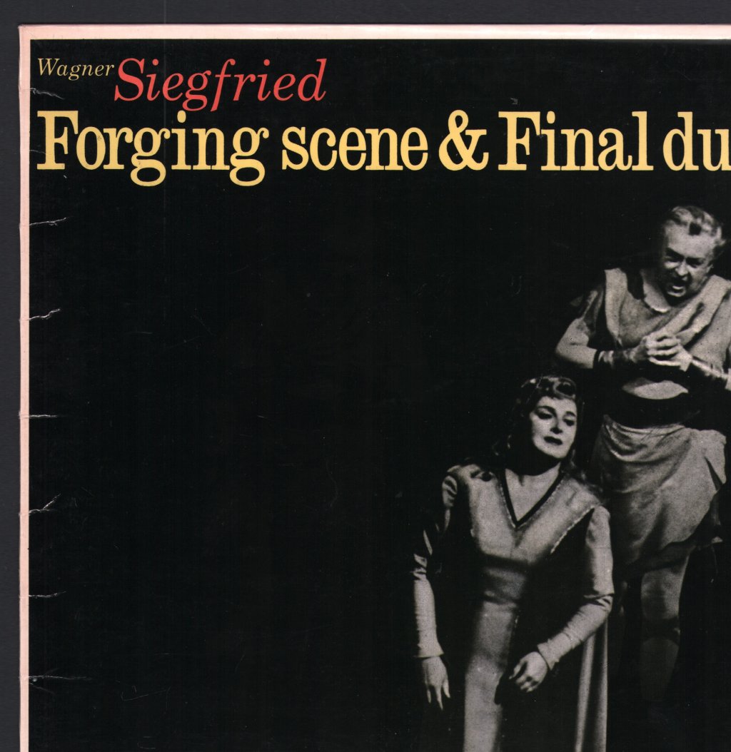 Birgit Nilsson / Wolfgang Windgassen / Vienna Philharmonic Orchestra / Georg Solti - Wagner - Siegfried - Forging Scene & Final Duet - Lp