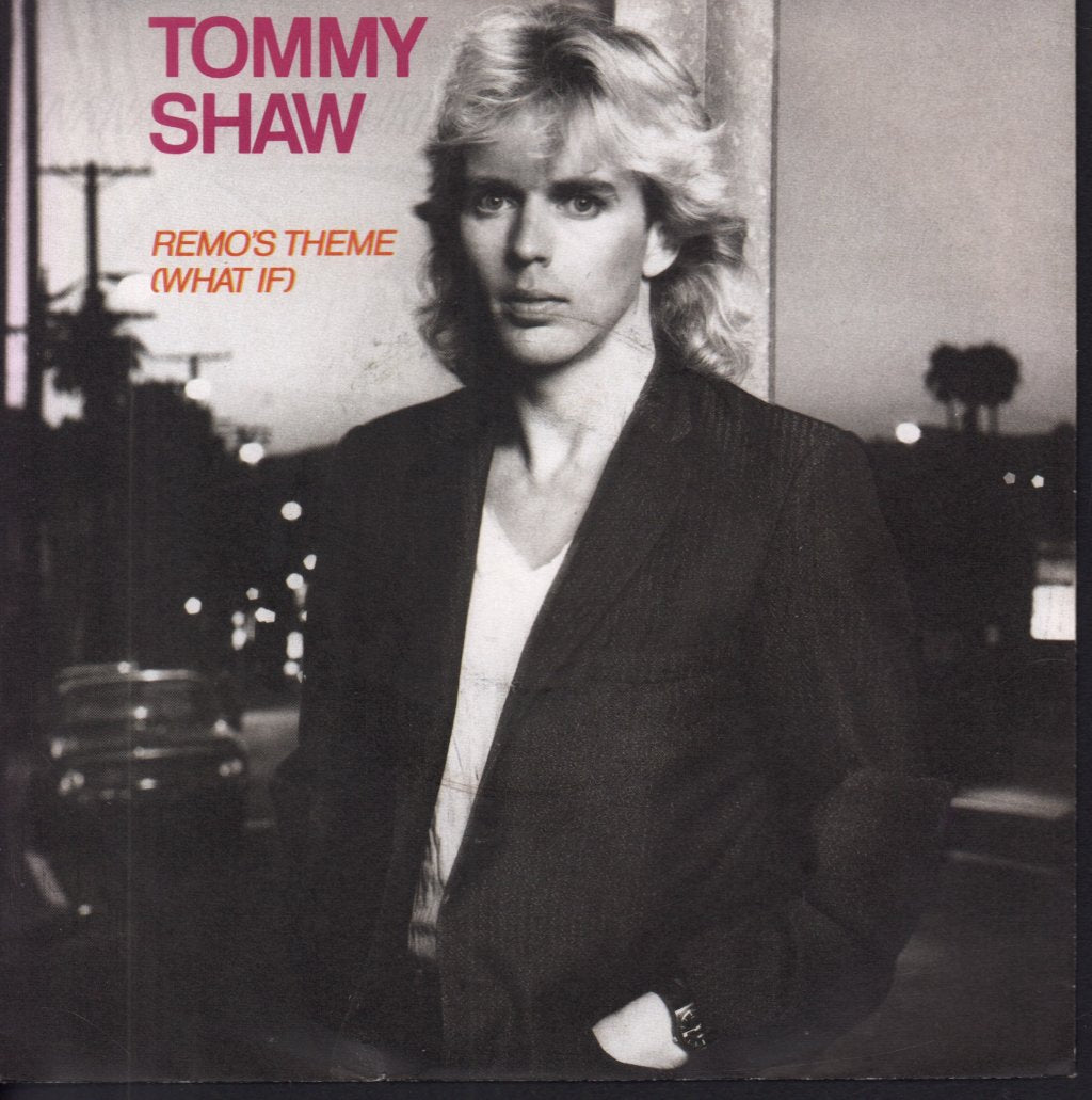 Tommy Shaw - Remo's Theme - 7 Inch