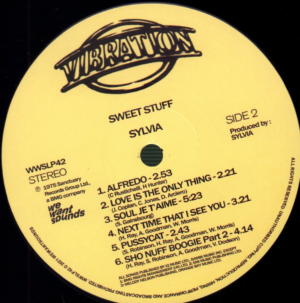 Sylvia Robinson - Sweet Stuff - Lp