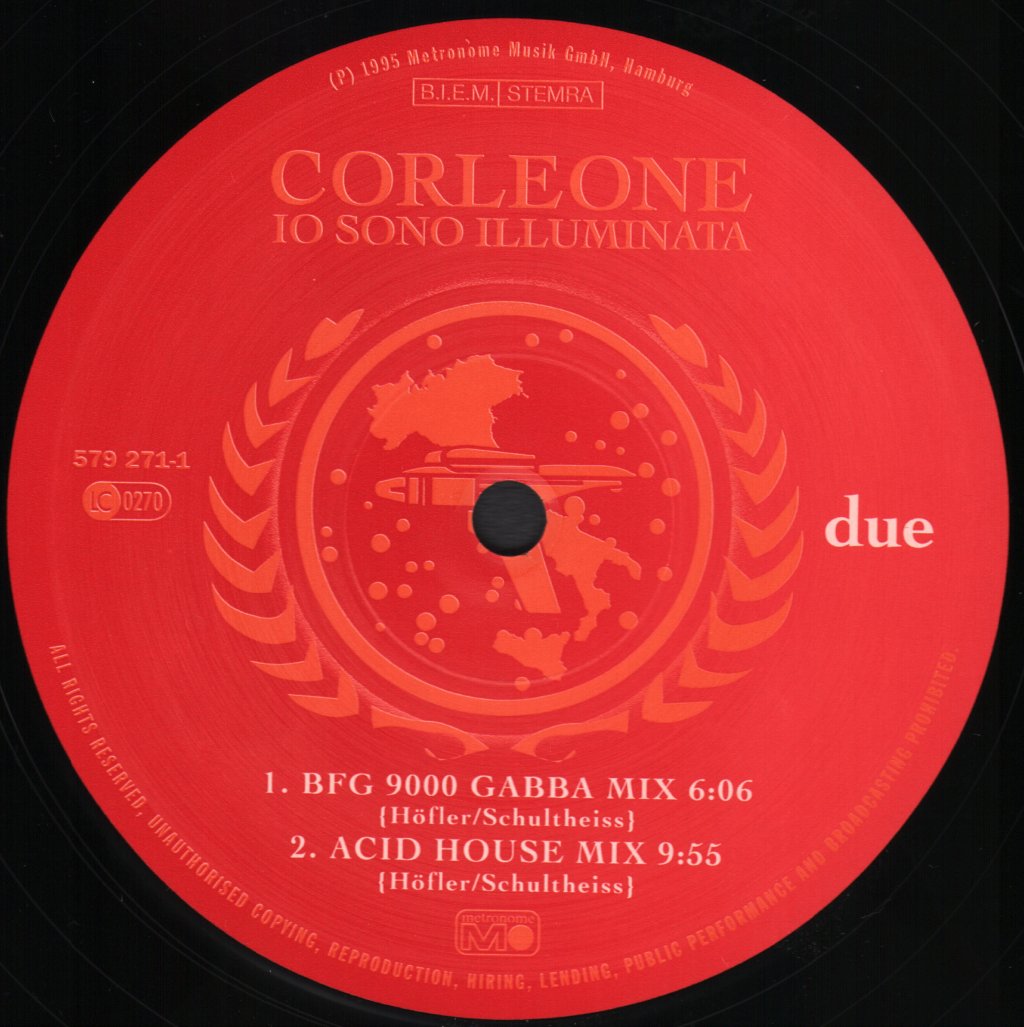 Corleone - Io Sono Illuminata - 12 Inch