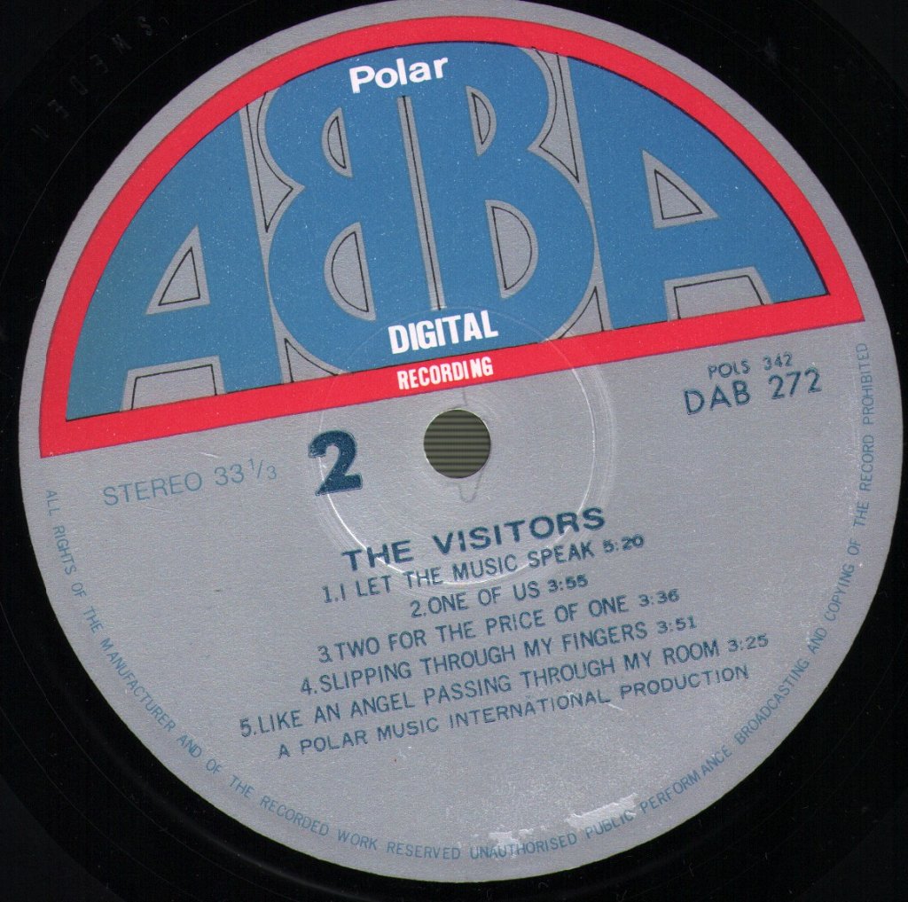 ABBA - Visitors - Lp