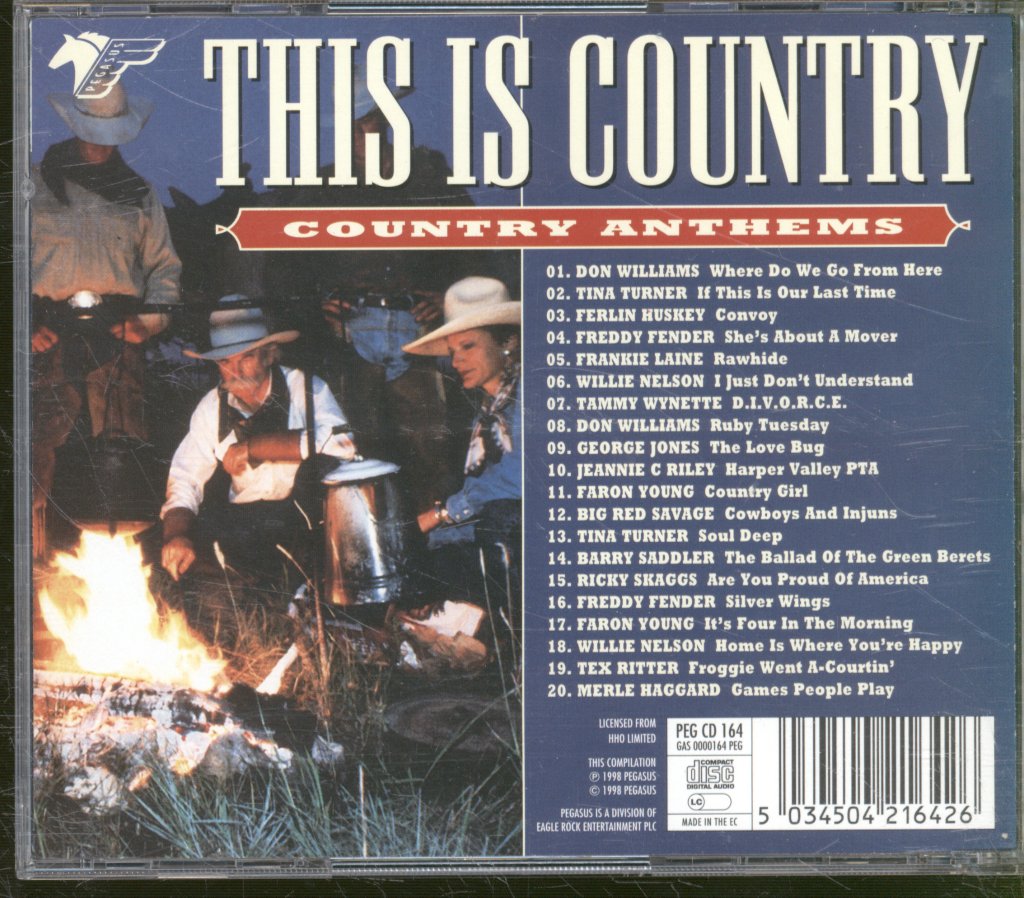 Various Artists - This Is Country - Country Anthems - Cd