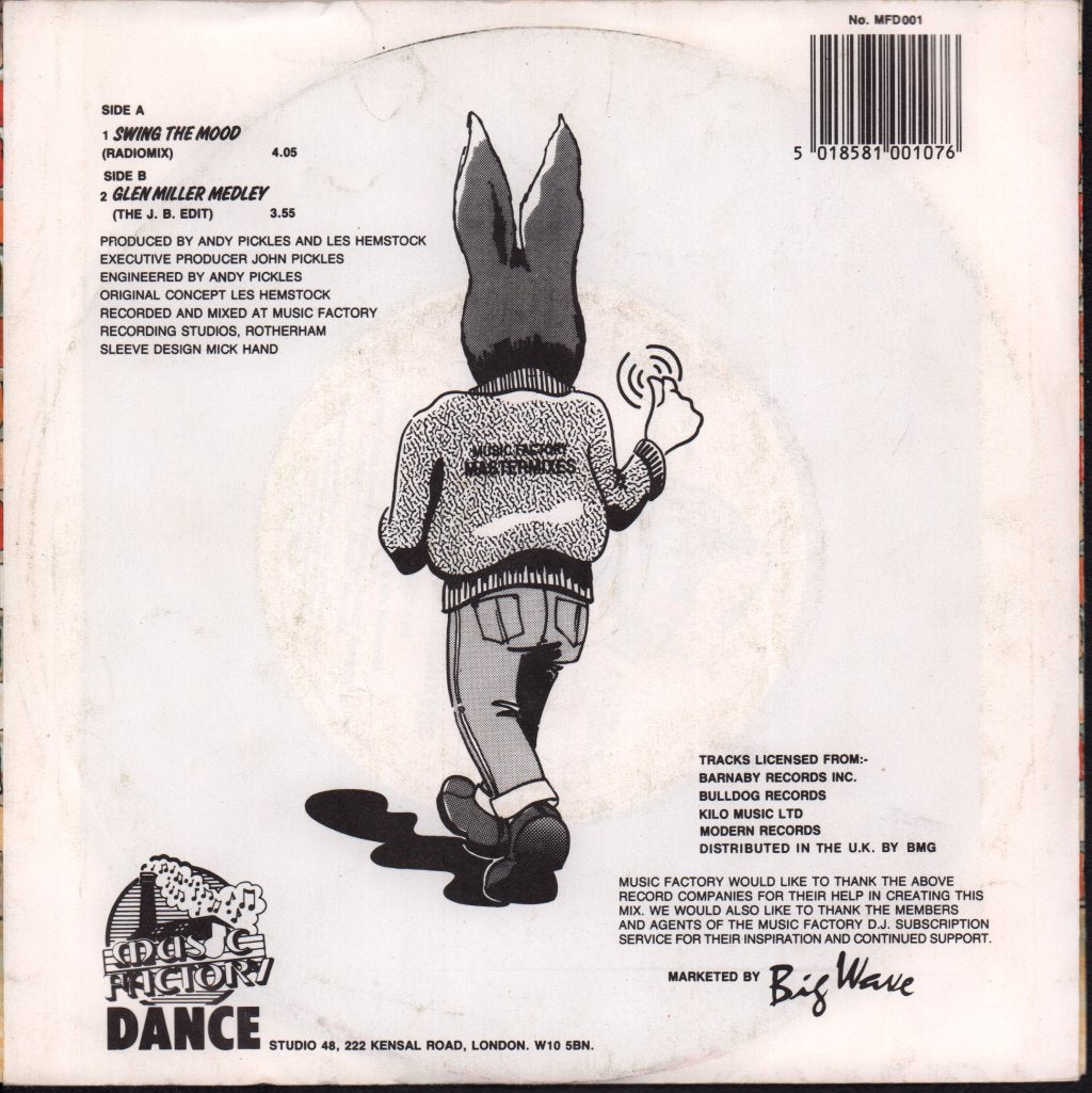 Jive Bunny And The Mastermixers - Swing The Mood - 7 Inch
