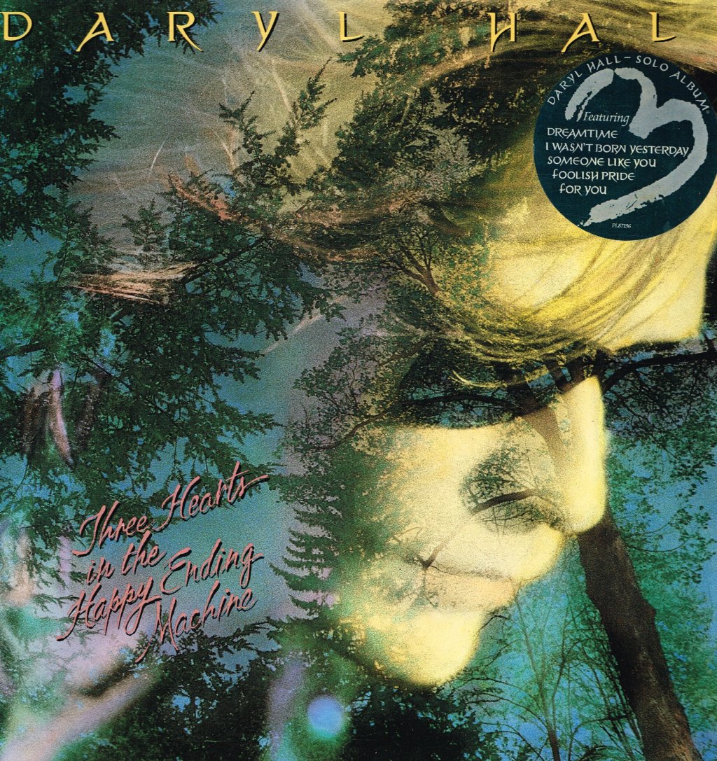 Daryl Hall - Three Hearts In The Happy Ending Machine - Lp
