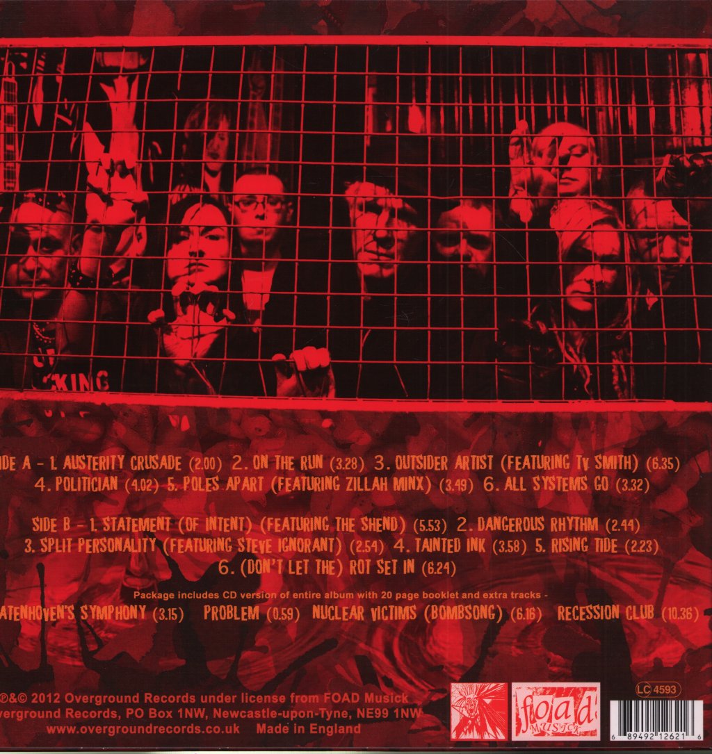 Paranoid Visions - Escape From The Austerity Complex - Lp