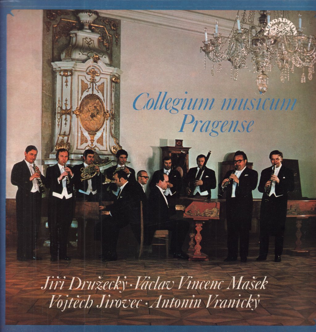 Jiri Druzecky Vaclav Vincenc Masek Vojtech Jirovec Antonin Vranicky - Collegium Musicum Pragense - Lp