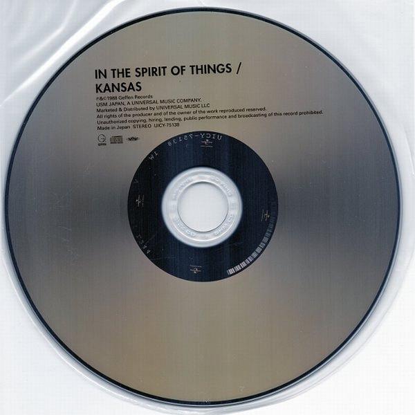 Kansas (2) - In The Spirit Of Things - Cd