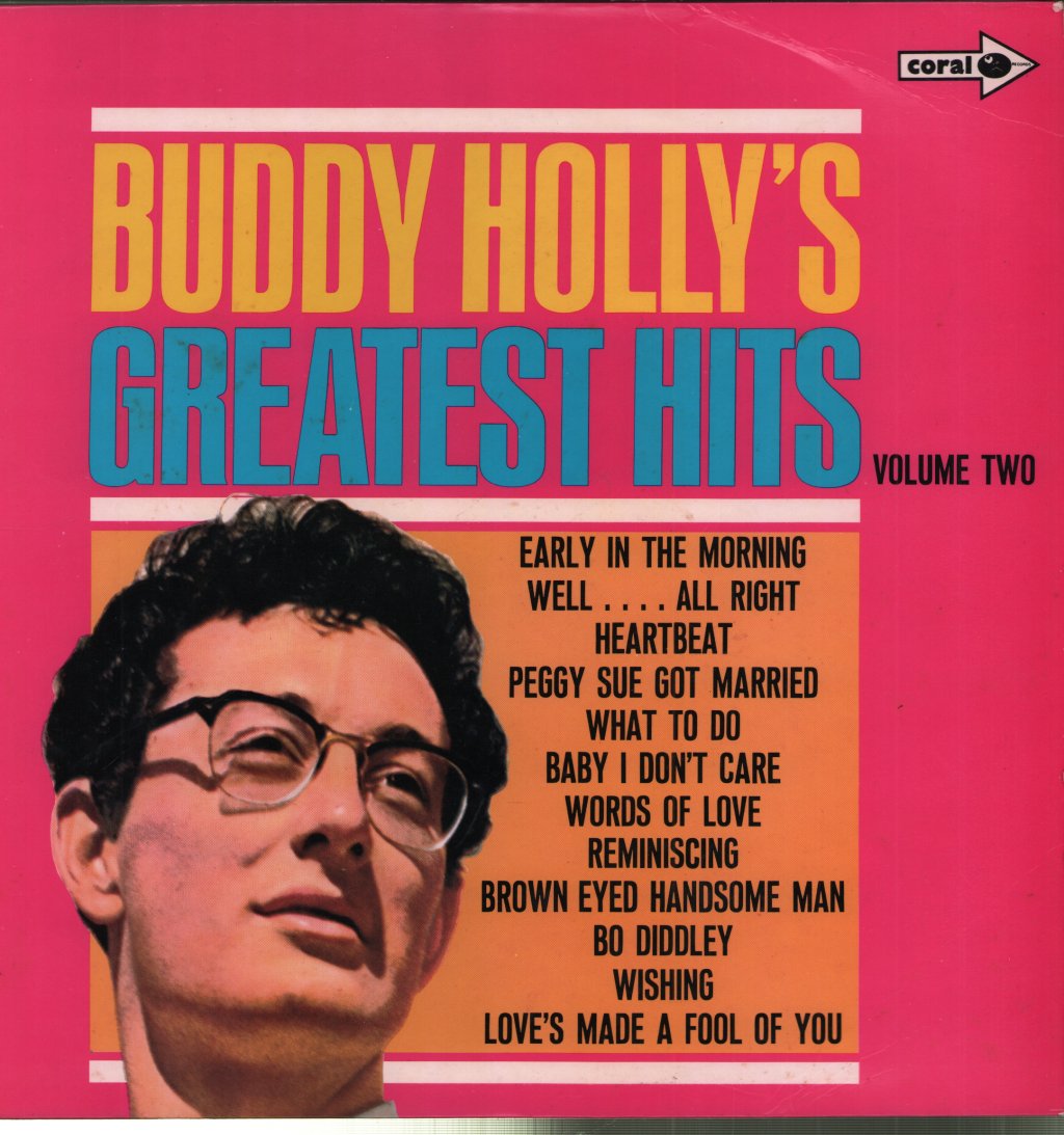 Buddy Holly - Greatest Hits Volume 2 - Lp