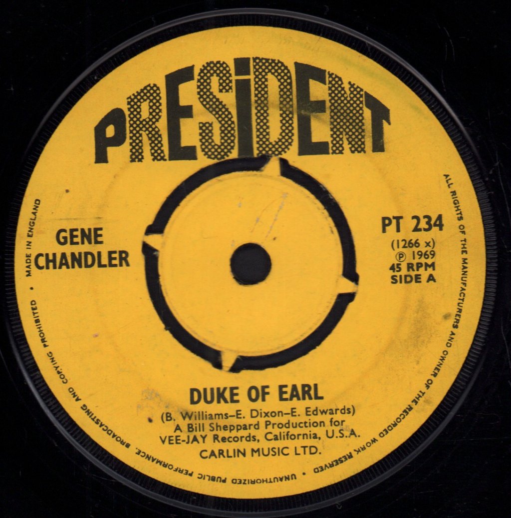 Gene Chandler - Duke Of Earl - 7 Inch